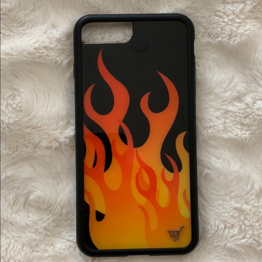 Wildflower Flame iPhone 8+ case